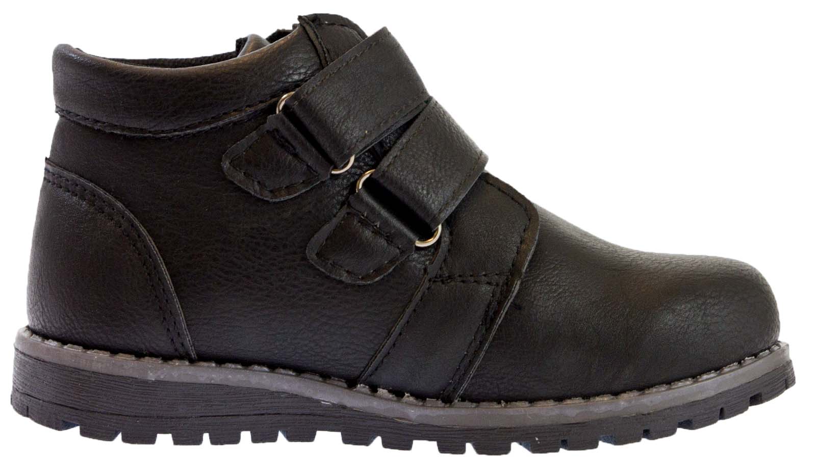 faux leather ankle shoes